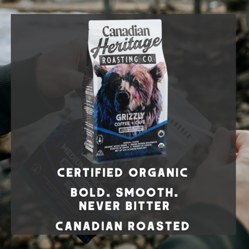Grizzly Coffee - Medium Roast Beans (340g) Grizzly Coffee - Medium Roast Beans (340g)