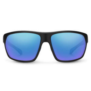 Suncloud Boone Matte Black / Polar Blue Mirror