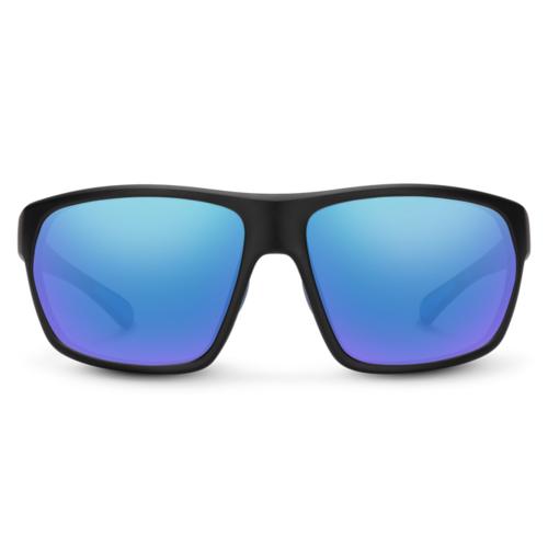 Suncloud Boone Matte Black / Polar Blue Mirror