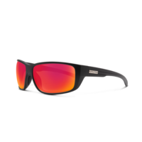 Milestone Matte Black / Polar Red Mirror