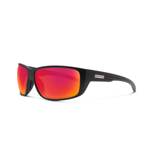 Suncloud Milestone Matte Black / Polar Red Mirror Suncloud Milestone Matte Black / Polar Red Mirror