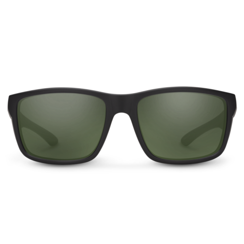 Suncloud Mayor Matte Black/Polar Gray Green
