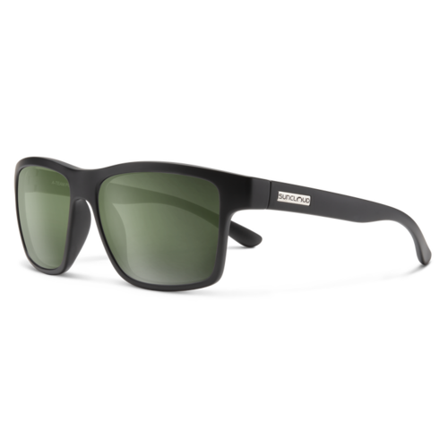 Suncloud A-Team Matte Black/Polar Gray Green Suncloud A-Team Matte Black/Polar Gray Green