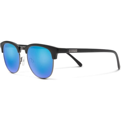Suncloud Step Out Matte Black / Polar Blue Mirror