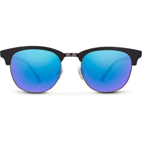 Suncloud Step Out Matte Black / Polar Blue Mirror