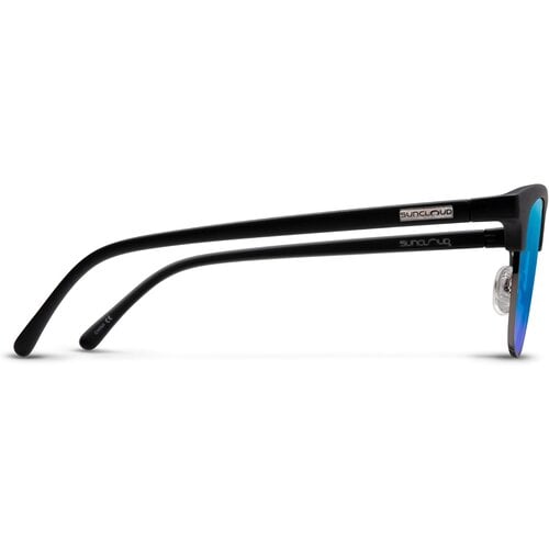 Suncloud Step Out Matte Black / Polar Blue Mirror