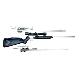 Thompson Center Pro Hunter Encore Package w/ 3 Leupold-Scoped Stainless Barrels (.243/.204/300WM) Package, Excellent Condition Thompson Center Pro Hunter Encore Package w/ 3 Leupold-Scoped Stainless Barrels (.243/.204/300WM) Package, Excellent Condition