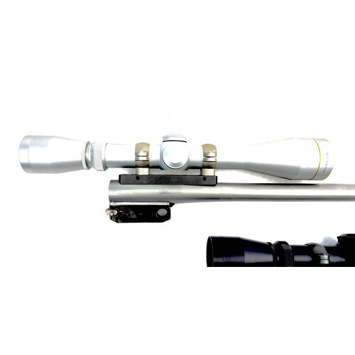 Thompson Center Pro Hunter Encore Package w/ 3 Leupold-Scoped Stainless Barrels (.243/.204/300WM) Package, Excellent Condition Thompson Center Pro Hunter Encore Package w/ 3 Leupold-Scoped Stainless Barrels (.243/.204/300WM) Package, Excellent Condition