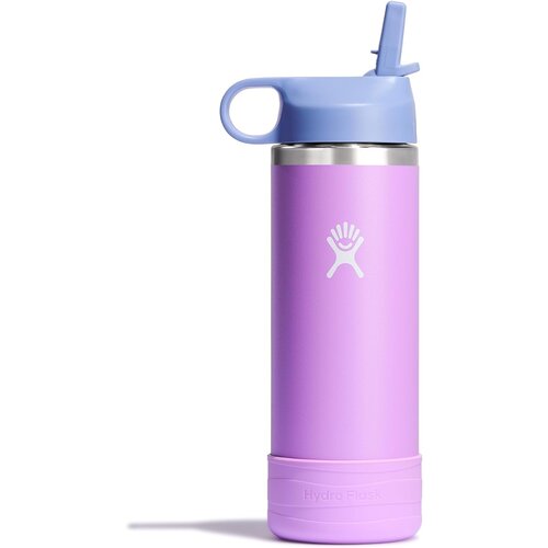 Hydro Flask Hydro Flask Wide Mouth with Straw Lid and Boot for Kids Hydro Flask Hydro Flask Wide Mouth with Straw Lid and Boot for Kids