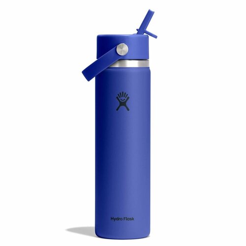 Hydro Flask Wide Mouth with Matching Flex Straw Cap 24oz Hydro Flask Wide Mouth with Matching Flex Straw Cap 24oz