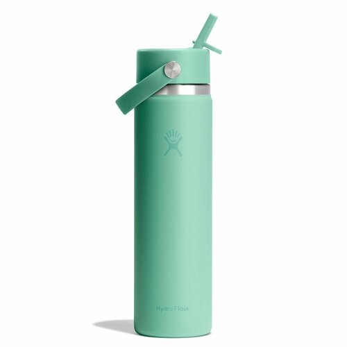 Hydro Flask Wide Mouth with Matching Flex Straw Cap 24oz Hydro Flask Wide Mouth with Matching Flex Straw Cap 24oz