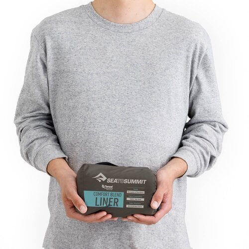 Sea to Summit Comfort Blend Liner Rectangular with Pillow Sleeve