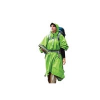 Nylon Tarp Poncho - 100" x 54" Apple Green / One Size