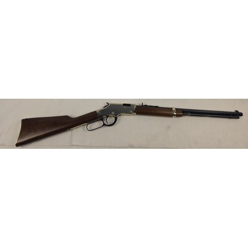 Henry Repeating Arms Co. Golden Boy 22 S/L/LR Classic Rifle Lever Action Brass 18.5" Octagonal Barrel Walnut Henry Repeating Arms Co. Golden Boy 22 S/L/LR Classic Rifle Lever Action Brass 18.5" Octagonal Barrel Walnut