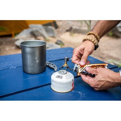 Outdoor Element The Handled - Pot Gripper & Fuel Recycle Tool Outdoor Element The Handled - Pot Gripper & Fuel Recycle Tool