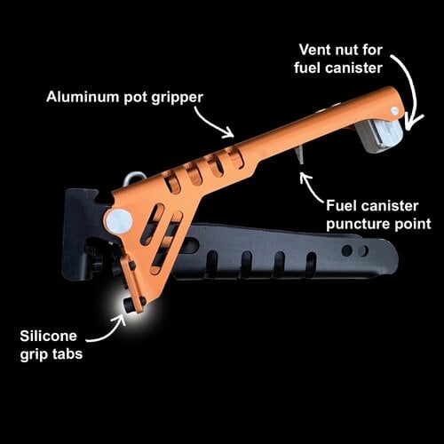 Outdoor Element The Handled - Pot Gripper & Fuel Recycle Tool Outdoor Element The Handled - Pot Gripper & Fuel Recycle Tool