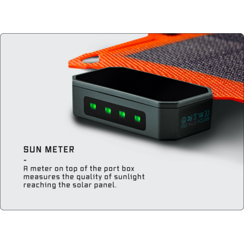 Dark Energy Spectre Solar Panel 8W - Orange Dark Energy Spectre Solar Panel 8W - Orange