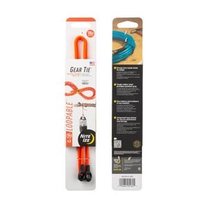 Nite Ize Loopable Gear Tie 18" Orange Nite Ize Loopable Gear Tie 18" Orange
