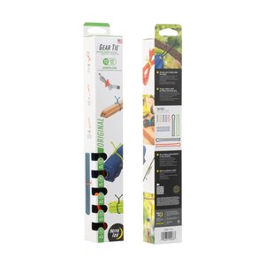 Nite Ize Gear Tie Reusable Rubber Twist Tie Assortment 12 Pack Nite Ize Gear Tie Reusable Rubber Twist Tie Assortment 12 Pack