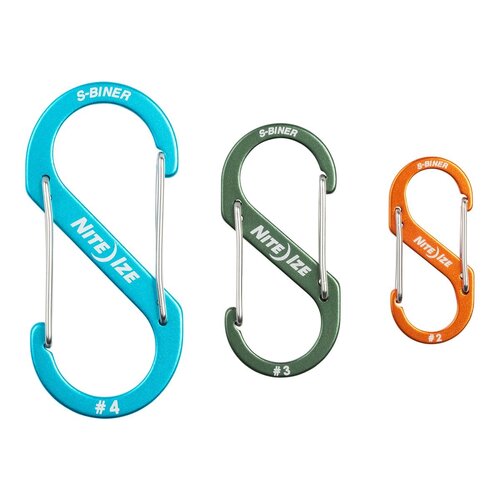 Nite Ize S-Biner Dual Carabiner Combo 3 Pack Nite Ize S-Biner Dual Carabiner Combo 3 Pack