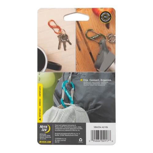 Nite Ize S-Biner Dual Carabiner Combo 3 Pack Nite Ize S-Biner Dual Carabiner Combo 3 Pack