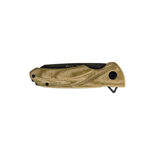 Buck Sprint Ops Reverse Tanto Blade S35VN Green Micarta Handle Buck Sprint Ops Reverse Tanto Blade S35VN Green Micarta Handle