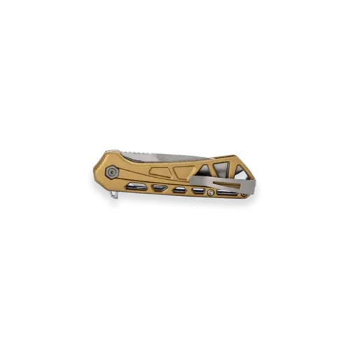 Buck Trace Drop Point Bronze Folder, Small Buck Trace Drop Point Bronze Folder, Small