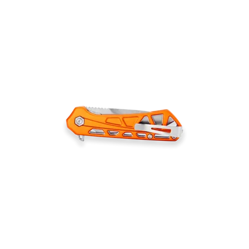 Buck Buck Trace Drop Point Orange Folder, Small Buck Buck Trace Drop Point Orange Folder, Small