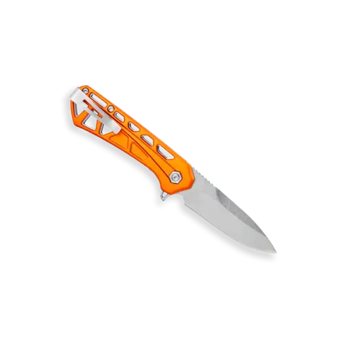 Buck Buck Trace Drop Point Orange Folder, Small Buck Buck Trace Drop Point Orange Folder, Small