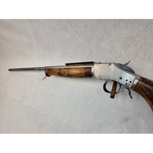 Custom 218 Mashburn Bee Martini style Action Stainless 24" Barrel, Extra Fancy Schuetzen Style Stock, Weaver Rail - Reloading Accessories Available Custom 218 Mashburn Bee Martini style Action Stainless 24" Barrel, Extra Fancy Schuetzen Style Stock, Weaver Rail - Reloading Accessories Available