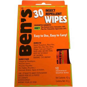 Ben's Tick & Insect Repellent Wipes Ben's Tick & Insect Repellent Wipes