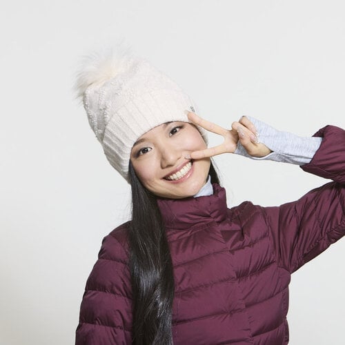 Chaos Sparkle Pom Beanie - one size
