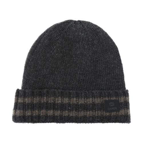 Chaos Time Beanie - Heather Black unisex