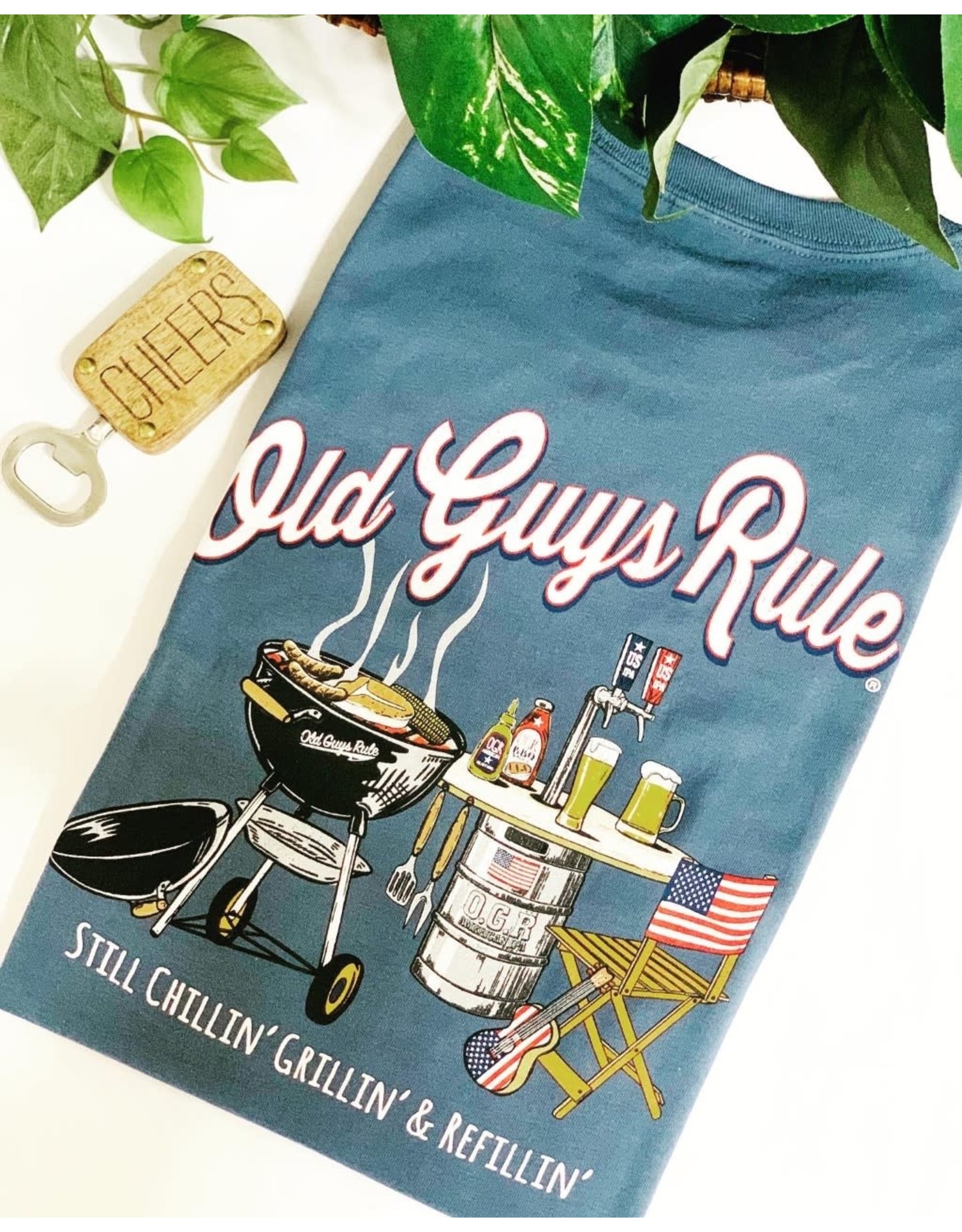Old Guys Rule Old Guys Rule Still Grillin' T-Shirt