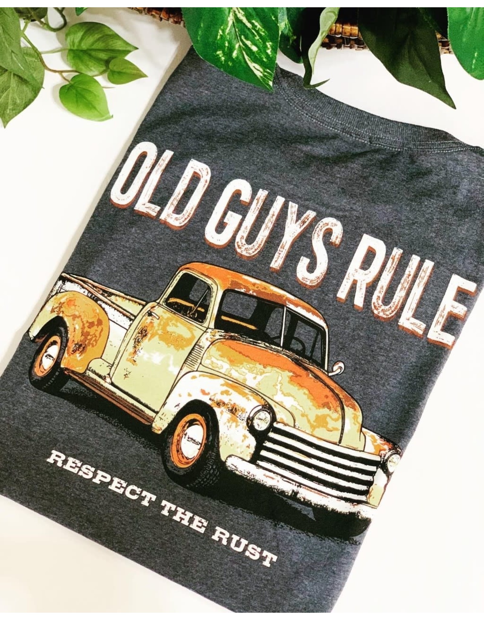 Old Guys Rule Old Guys Rule Rusty Truck T-Shirt