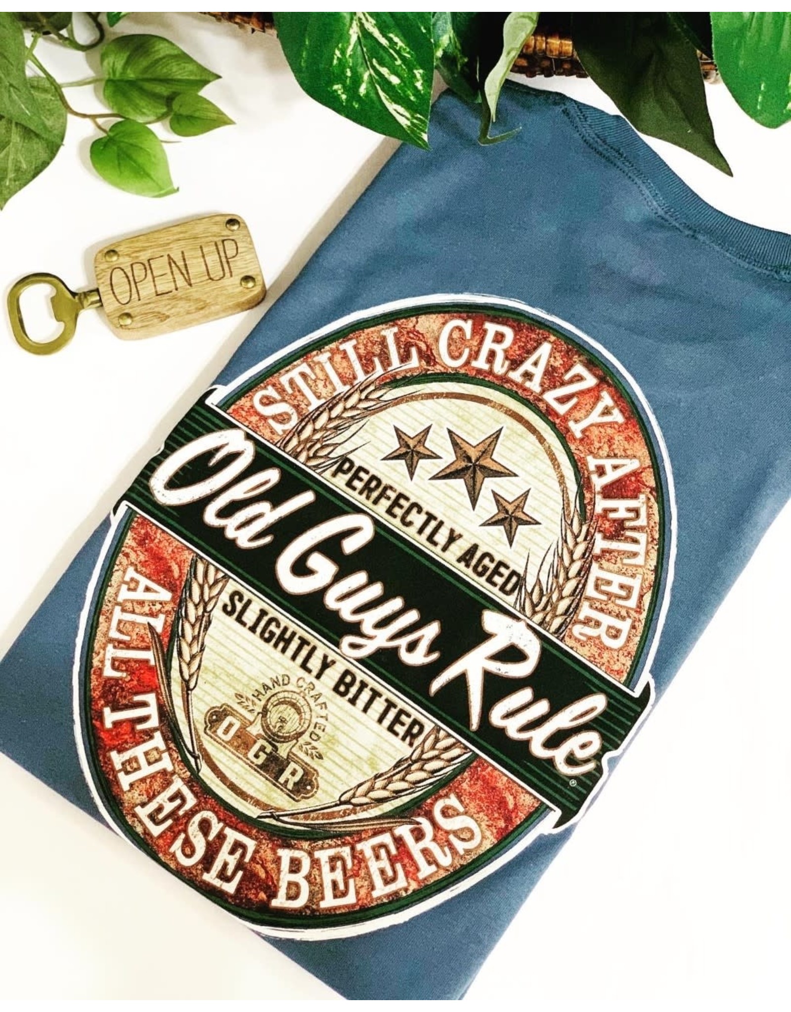 Old Guys Rule Crazy Beers TShirt The Clothes Mine