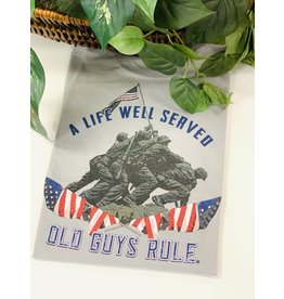 Old Guys Rule Old Guys Rule A Life Well Served T-Shirt