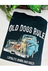Old Guys Rule Old Guys Rule Old Dogs T-Shirt