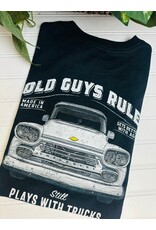 Old Guys Rule Old Guys Rule Plays With Trucks T-Shirt