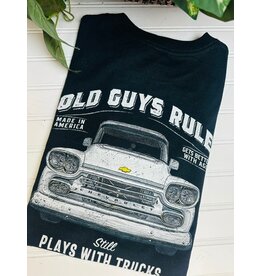 Old Guys Rule Old Guys Rule Plays With Trucks T-Shirt