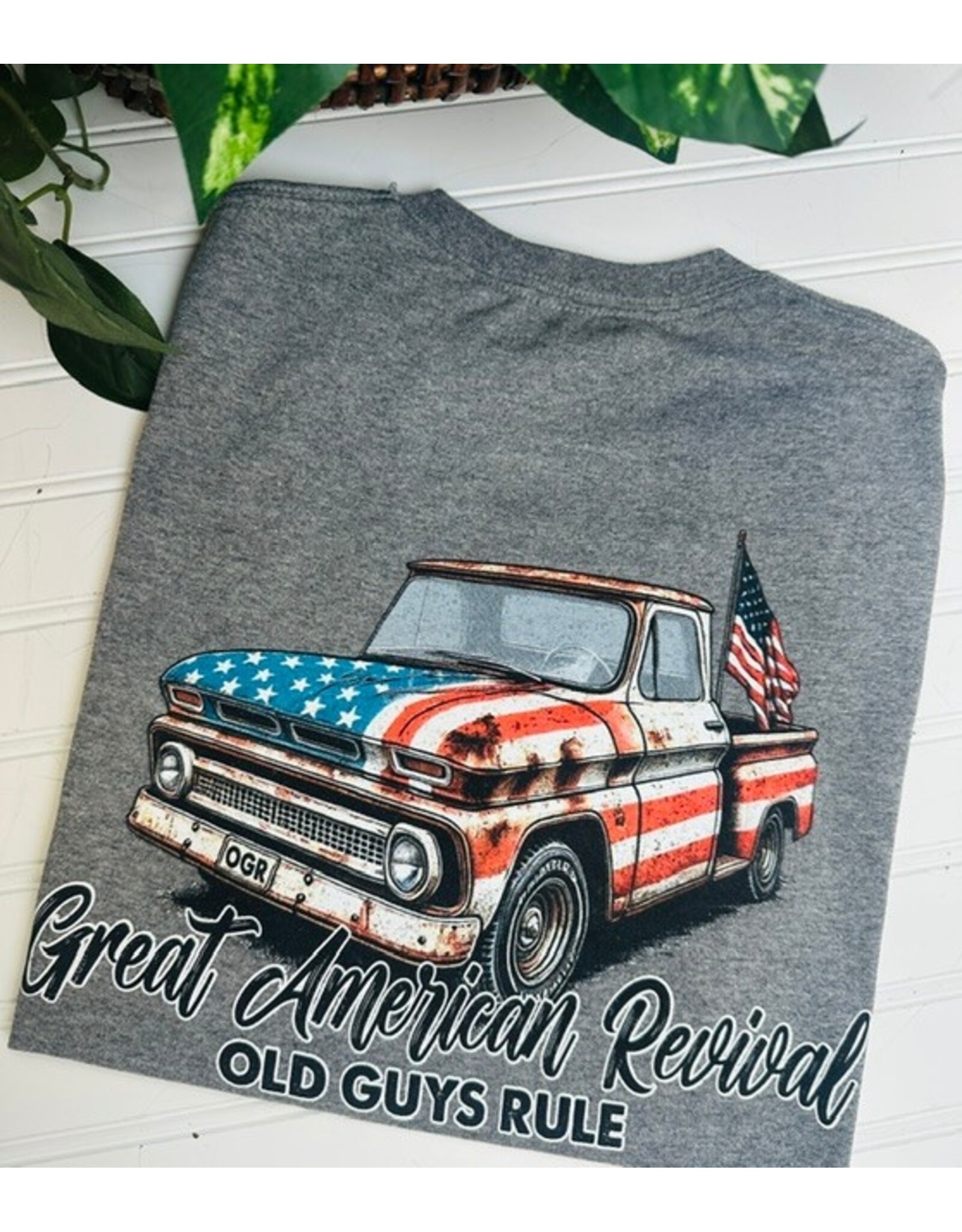Old Guys Rule Old Guys Rule American Revival T-Shirt
