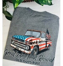 Old Guys Rule Old Guys Rule American Revival T-Shirt