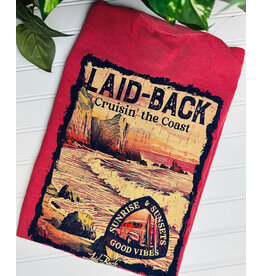 Laid Back Laid Back Chaos Coastal Woodie T-Shirt