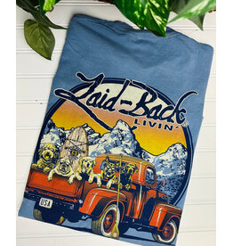Laid Back Laid Back Truck Dogs SUP T-Shirt