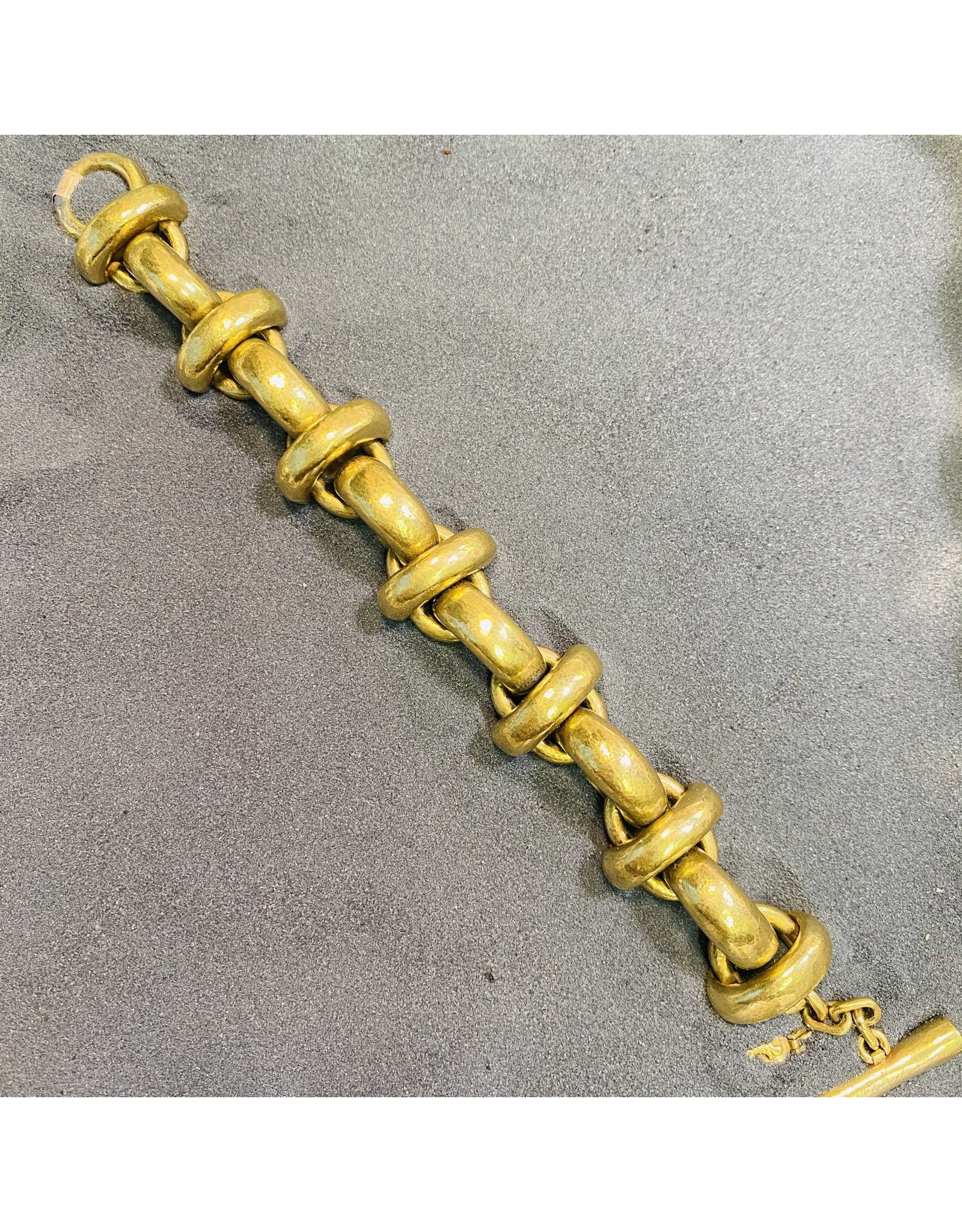 Vaubel Gold 4 Link w/ Spheres Bracelet