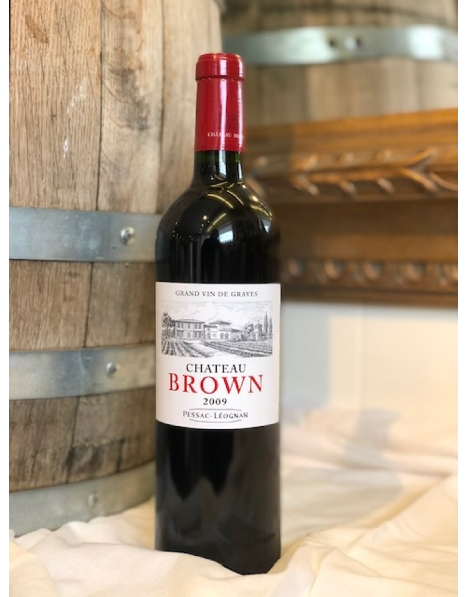 Bordeaux Chateau Brown Pessac Leognan 09 750ml Village Wine Spirits