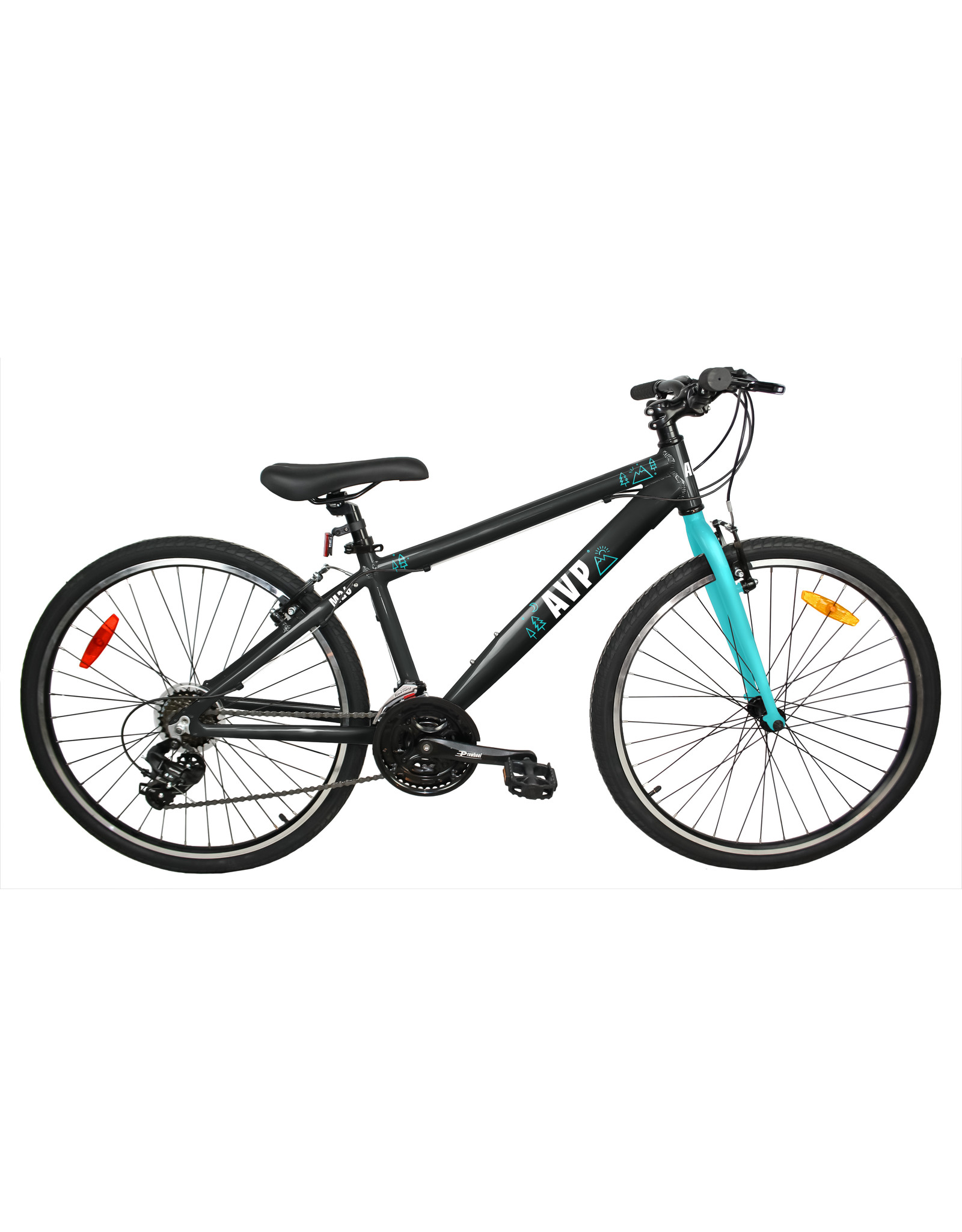 Vélo junior AVP M26 2022 - Noir-Turquoise