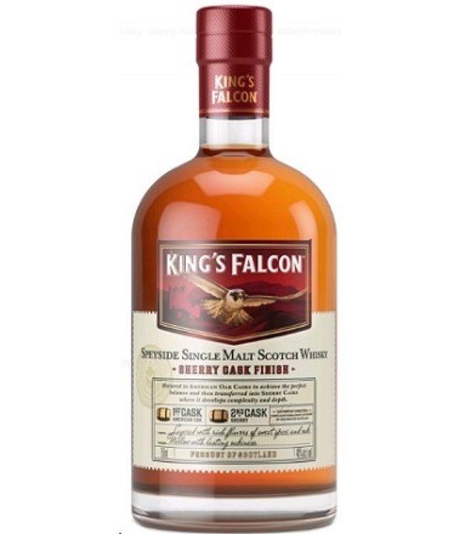 Kings falcon shry csk scotch 6pk 750m (628055802884)