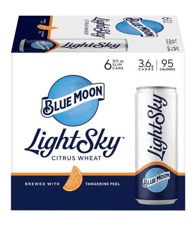 Blue Moon Light Sky 6pk Cans - Eddie's Liquor, Wine & Craft Beer