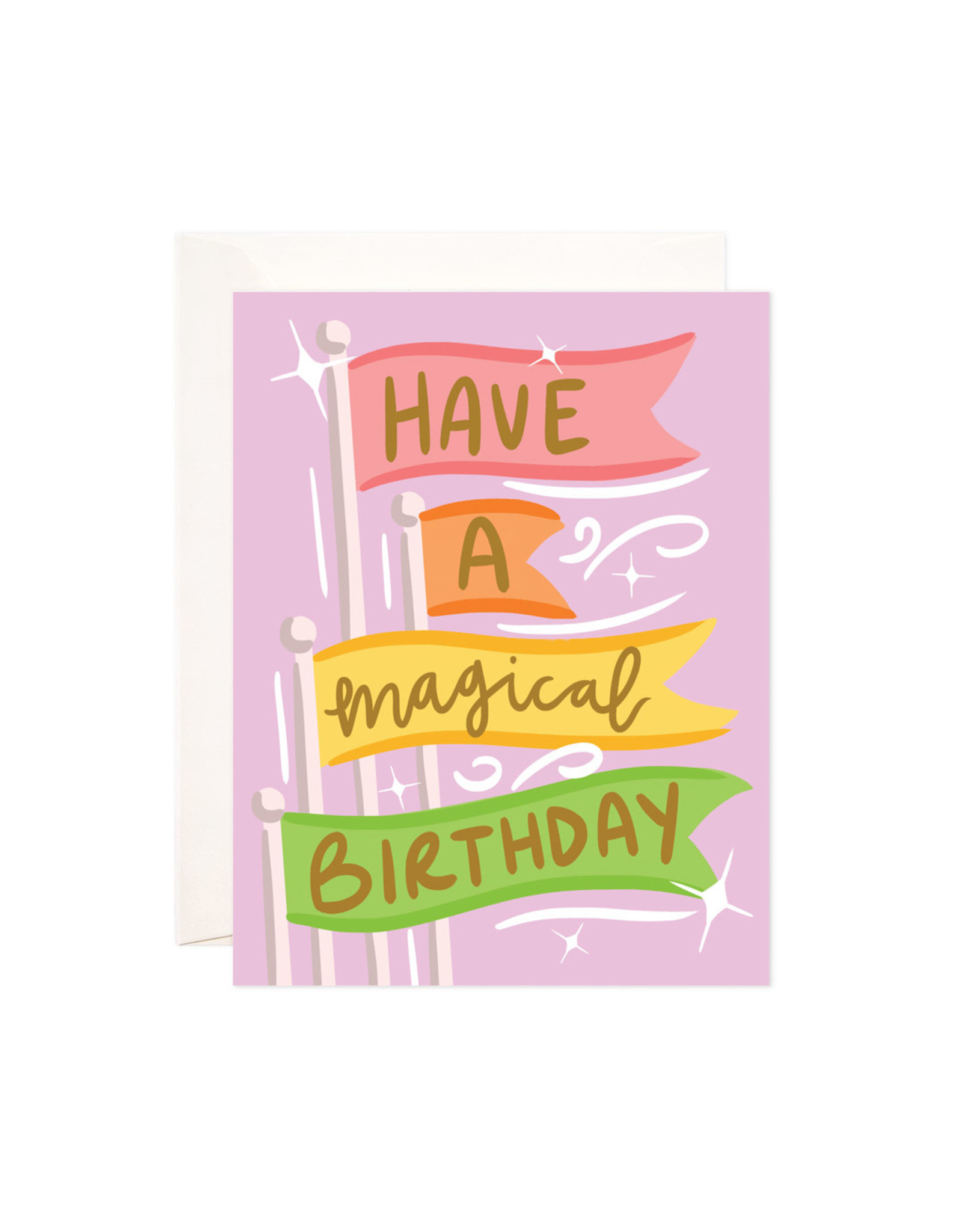 Bloomwolf Studio Bloomwolf - Magical Birthday Greeting Card